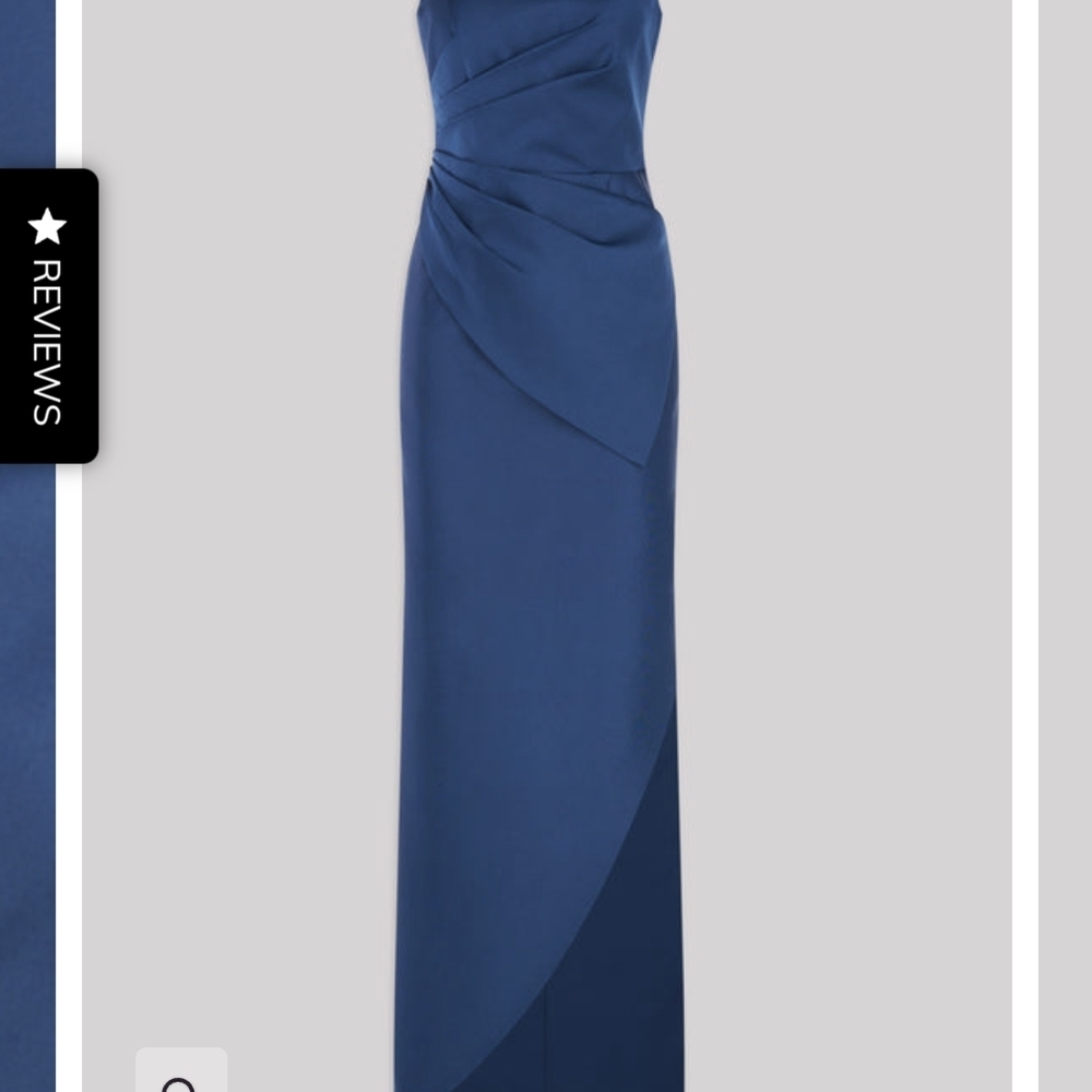 Kay Unger Midnight Blue Wedding Dress